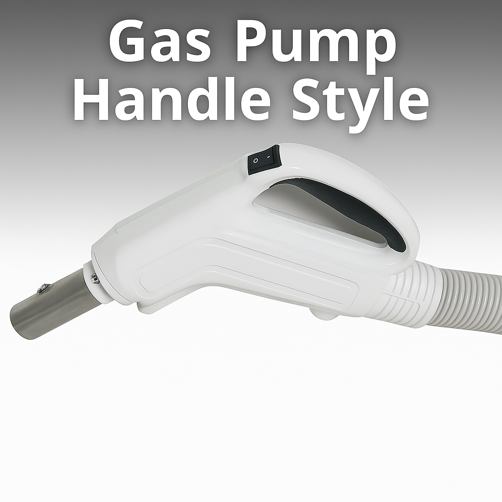 High-performance pigtail hose for central vacuums – crush-resistant and flexible