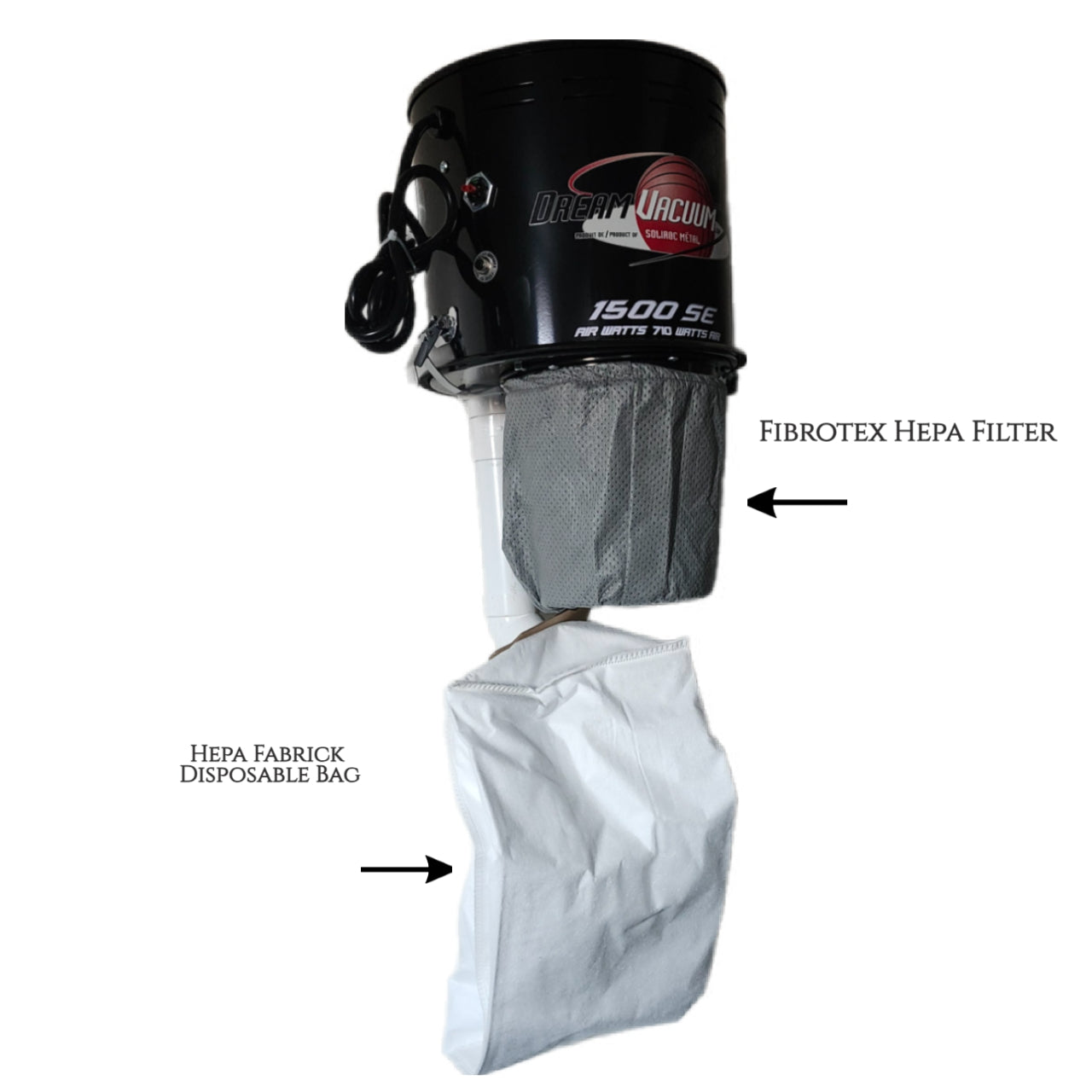 Dream Vacuum Hepa Filtration Fabric Bags