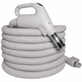 Direct Connect Electric Central Vacuum Hose - Seamless Power, Ultra-Flexible, Effortless Cleaning Performance