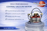 Central Vacuum Dream vacuum Model 1500SE-B Double Filtration
