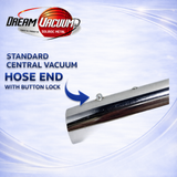 50ft Central Vacuum Hose – Durable, Lightweight & Universal Fit for Easy Cleaning