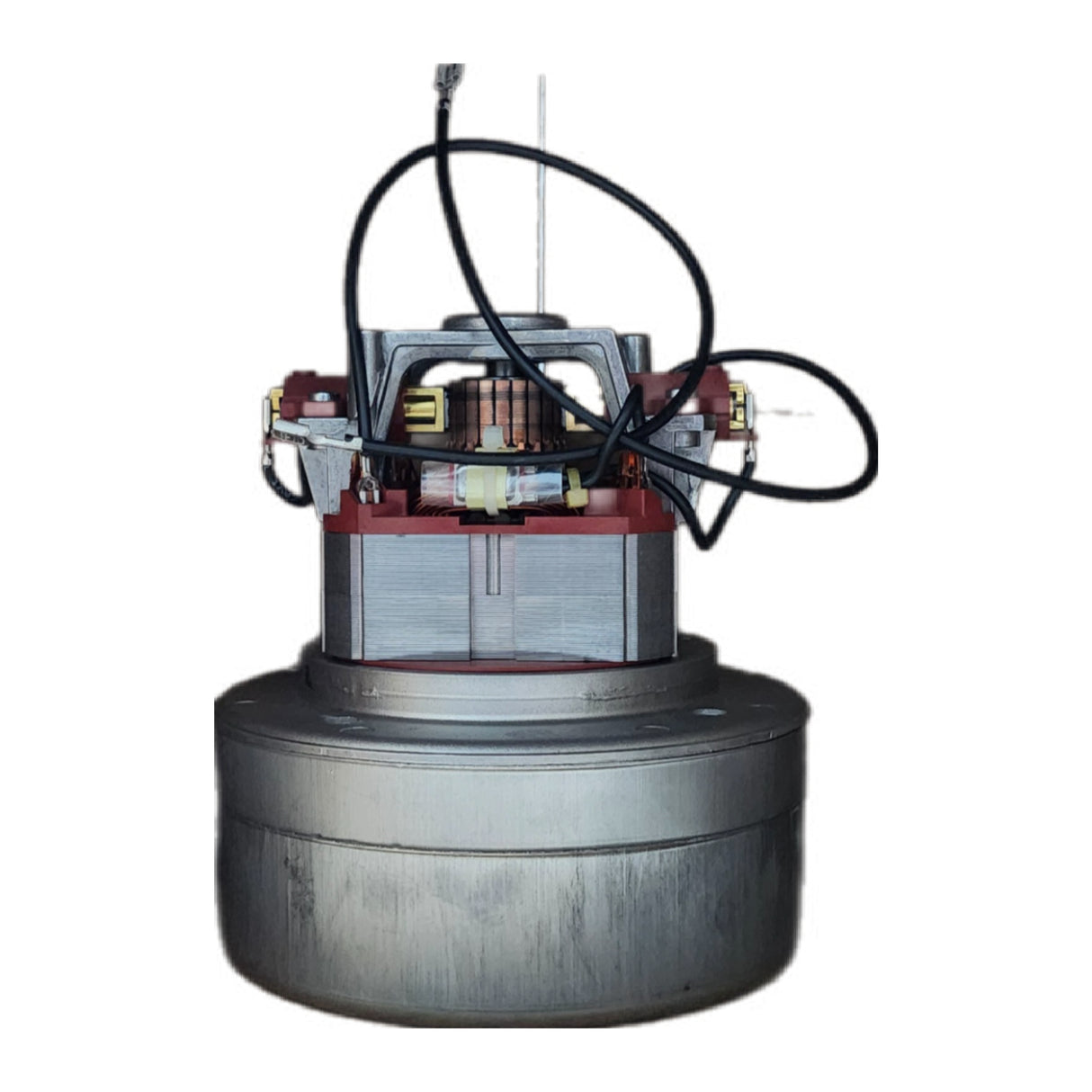 Domel 4963430 Vacuum Motor 120V Thru-Flow 5.7in Diameter 2 stage