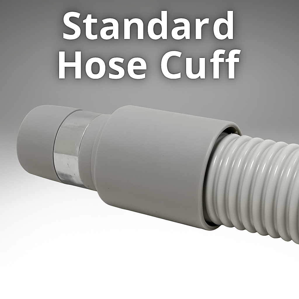 Standard Central Vacuum Hose - Durable, Flexible, Crush-Proof | Perfect for Homes & Commercial Use