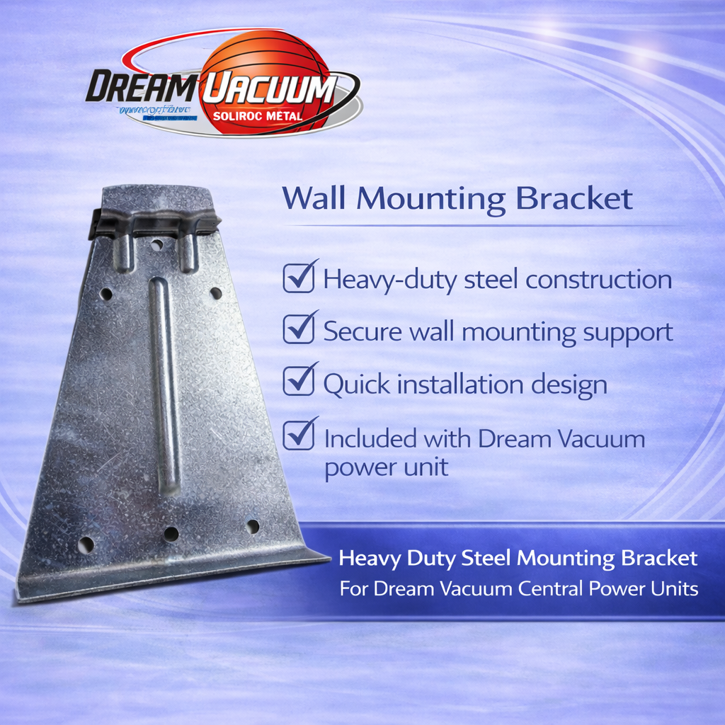 Dream Vacuum 1500SE Central Vacuum System 725 Air Watts Double HEPA Filtration