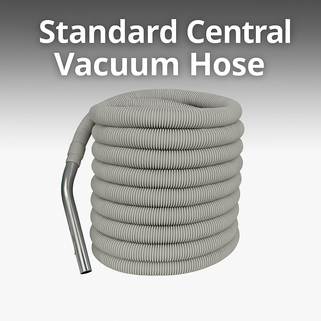 Basic Central Vacuum Hose – Ideal for Daily Use
