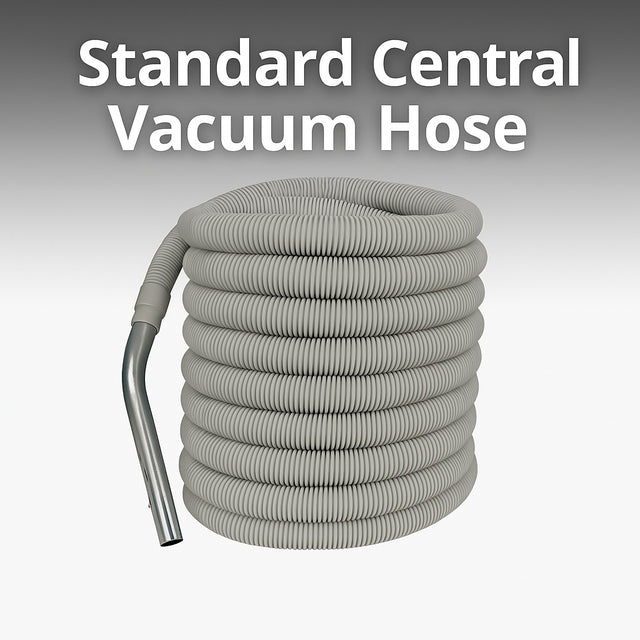 Basic Central Vacuum Hose – Ideal for Daily Use