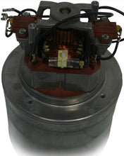 Load image into Gallery viewer, Domel 4963430 Vacuum Motor 120V Thru-Flow 5.7in Diameter 2 stage
