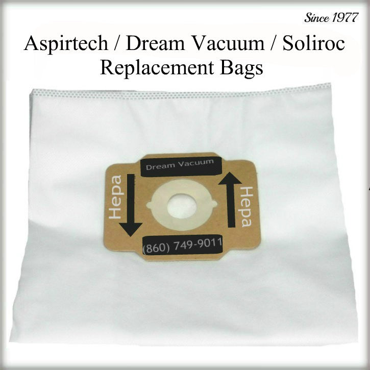 Aspirtech Central Vacuum Replacement Bags